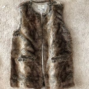Lucky Brand Faux Fur vest